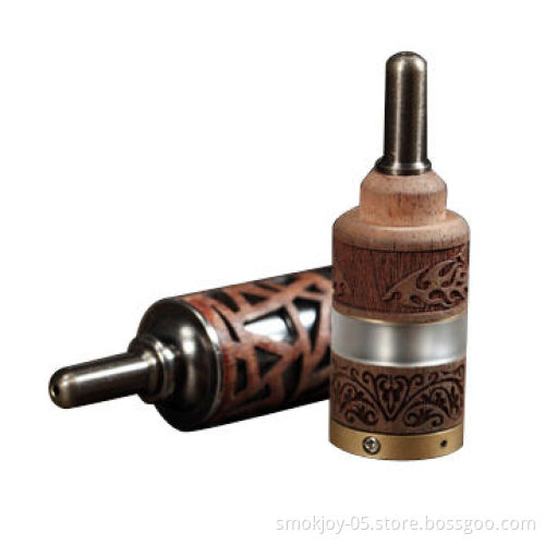 Wooden atomizer, dual coil N-fire LA3/n fire LA4 tank